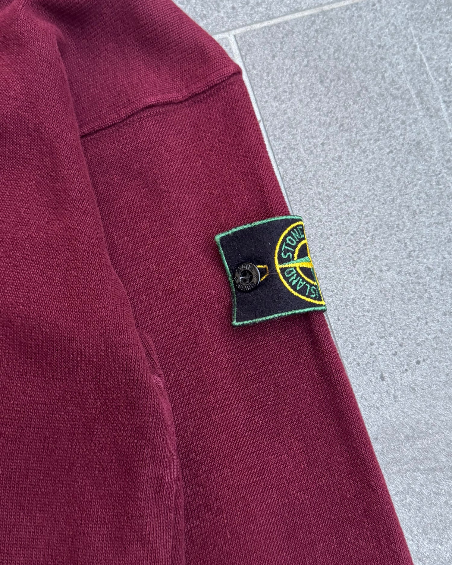 Stone Island 1990’s Mock Neck Sweatshirt [L]