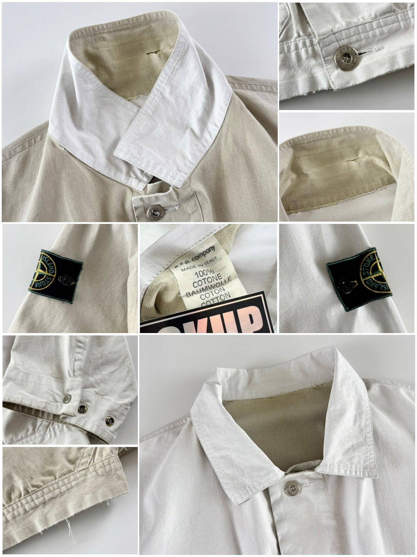 Stone Island 1980s Reversible Tela Stella Jacket [L]