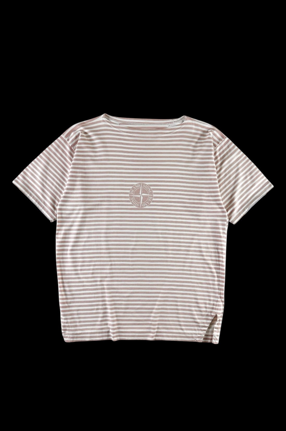 Stone Island 1980s Compass Logo T-Shirt [L]
