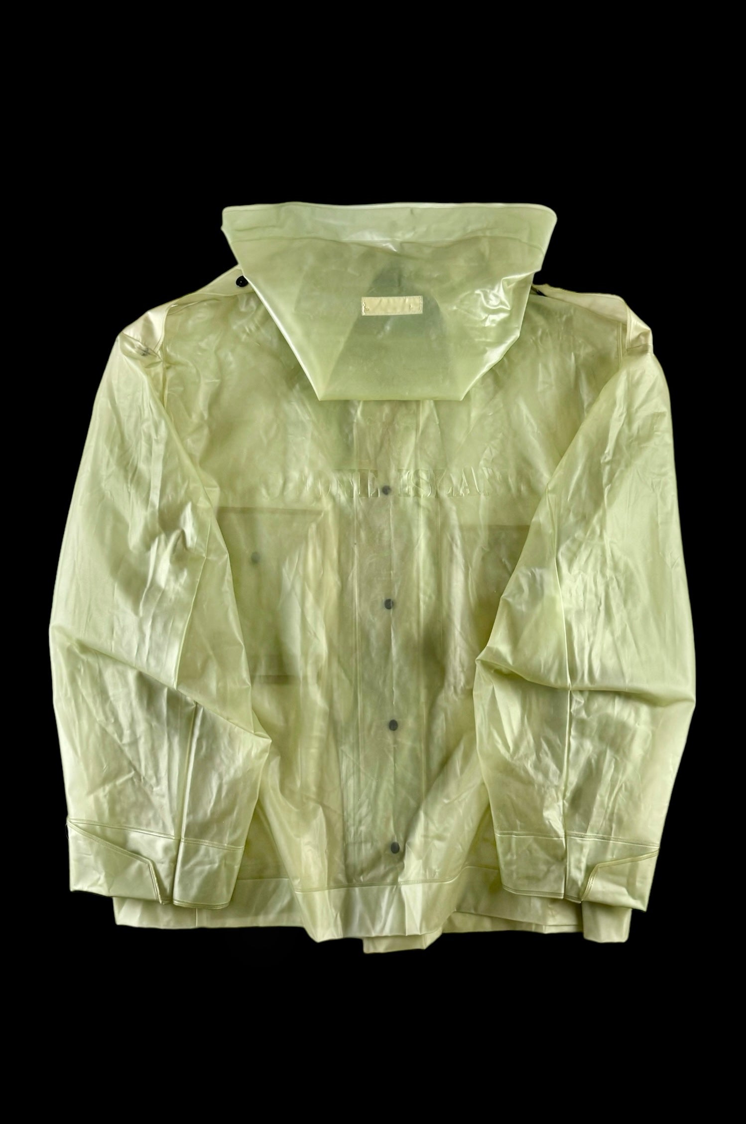 Stone Island 1986 100% PVC Multipocket Jacket [L]