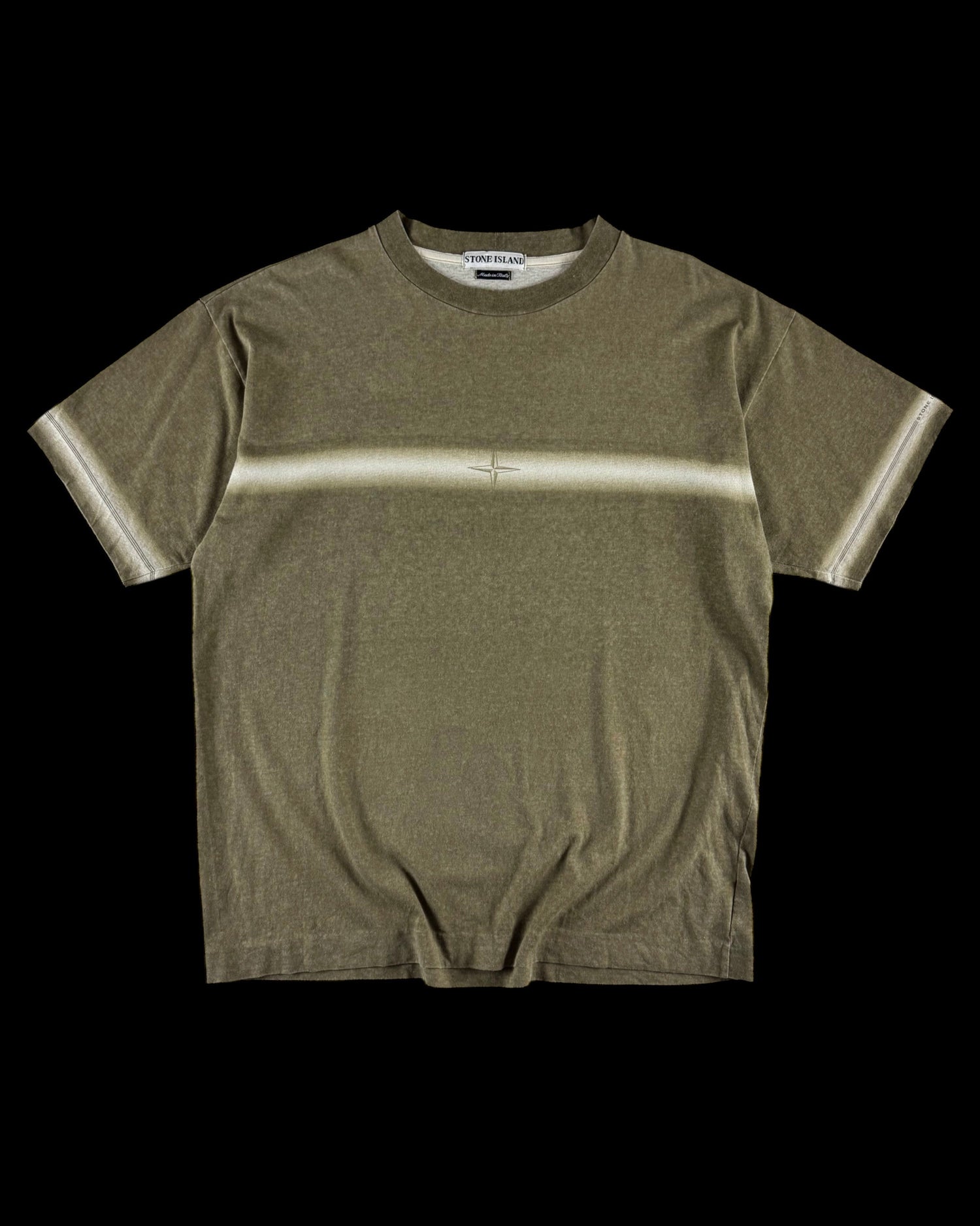 Stone Island SS 1998 Compass Stripe T-Shirt [L]