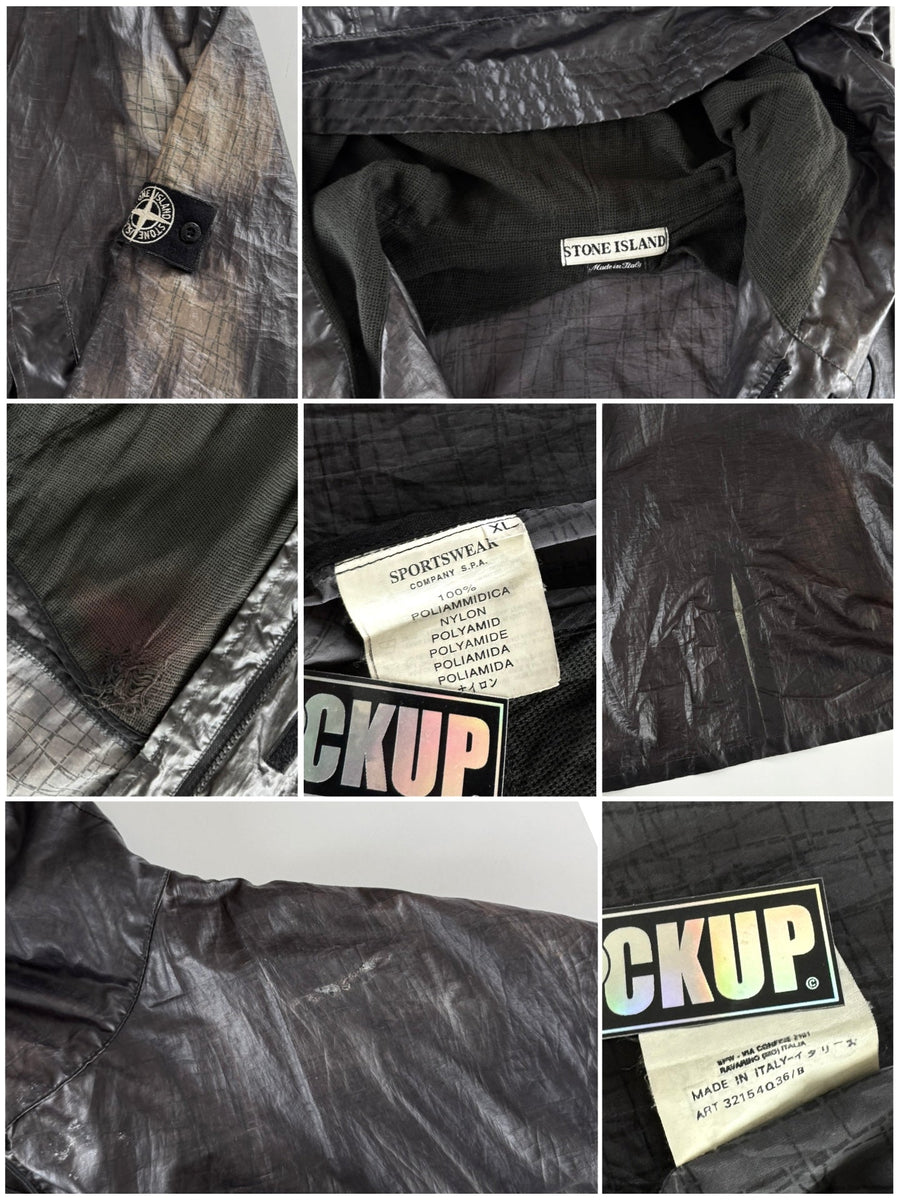 Stone Island SS 2000 Liquid Crystal Heat Reactive Ice Jacket [XL]