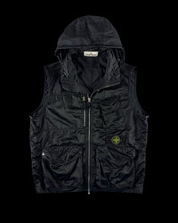 Stone Island SS 2021 Nylon Raso-TC Hooded Utility Vest [M]