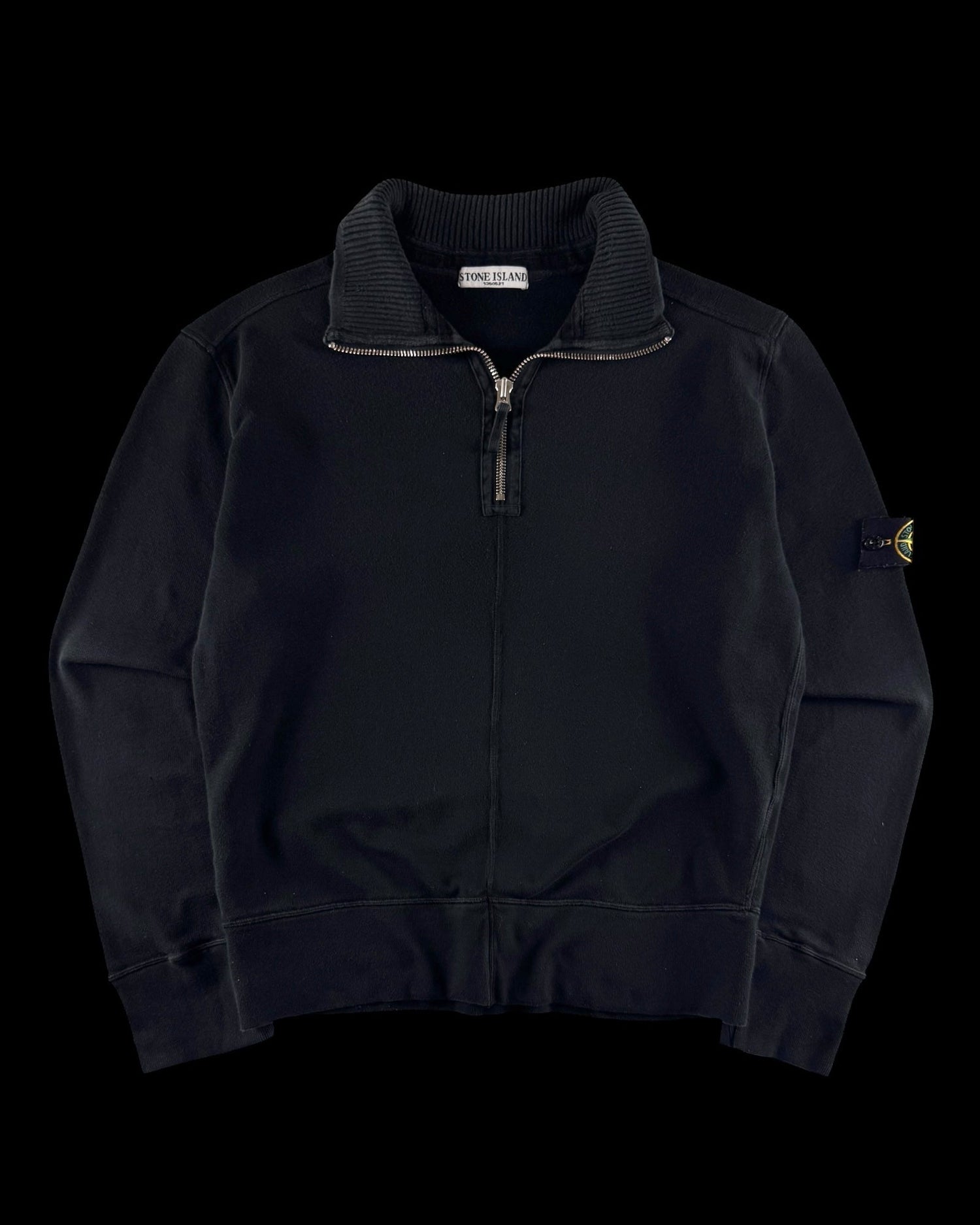 Stone Island AW 2008 1/4 Zip Pullover Sweatshirt [L]