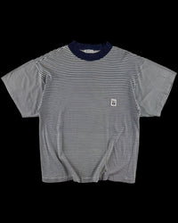 Boneville SS 1989 Navy Arctic Striped T-Shirt [XL]