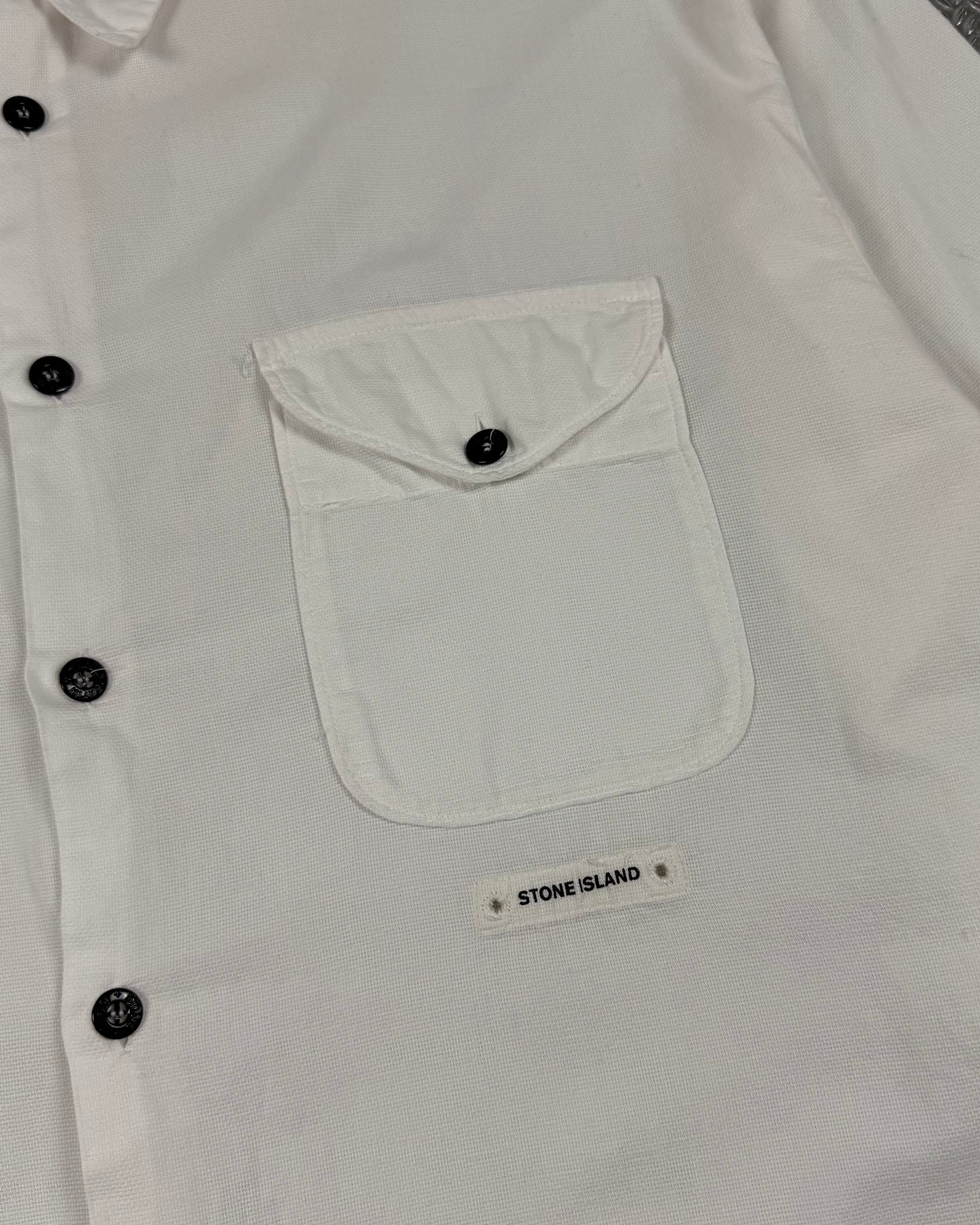 Stone Island SS 1998 Spellout Casual Shirt [XXL]