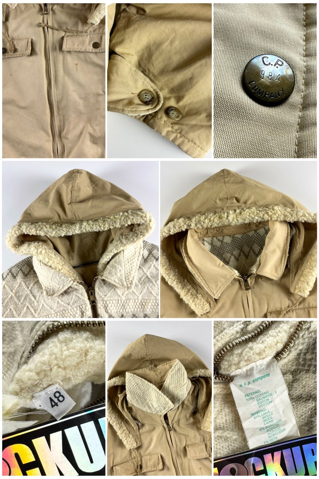 C.P. Company AW 1984 Reversible Sherpa Jacket [M]
