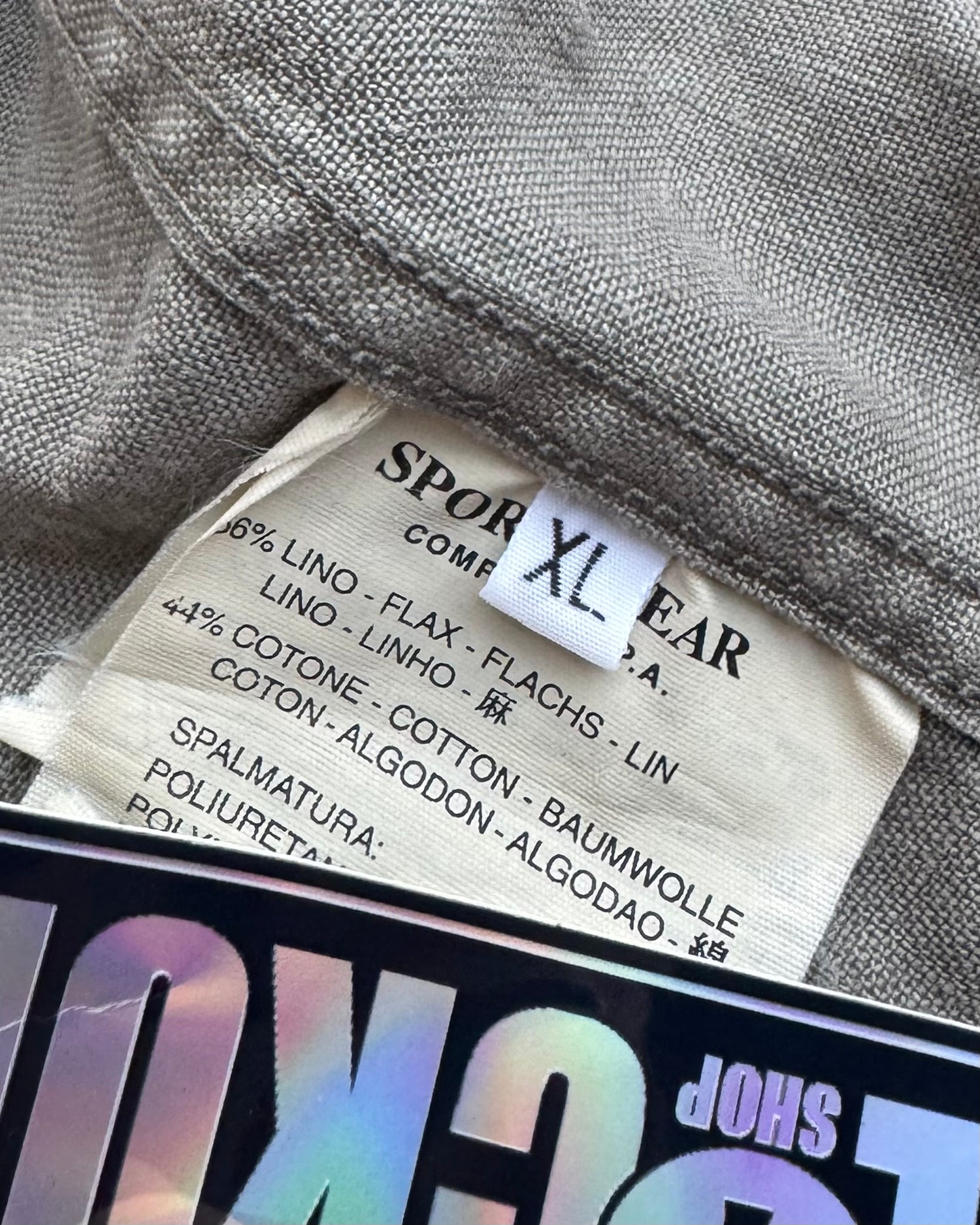 Lino Flax Work Jacket