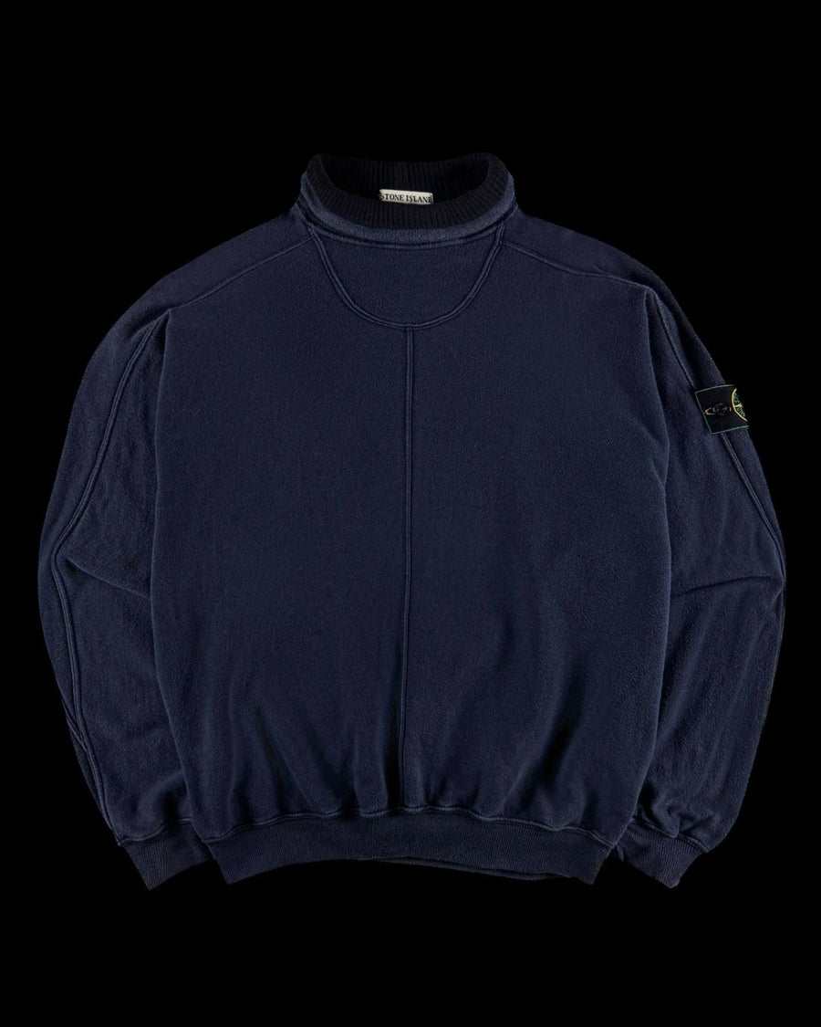 Stone Island 1980’s Mock Neck Sweatshirt [XL]
