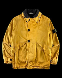 Stone Island AW 1997 Raso Gommato Fleece Lined Jacket [M]
