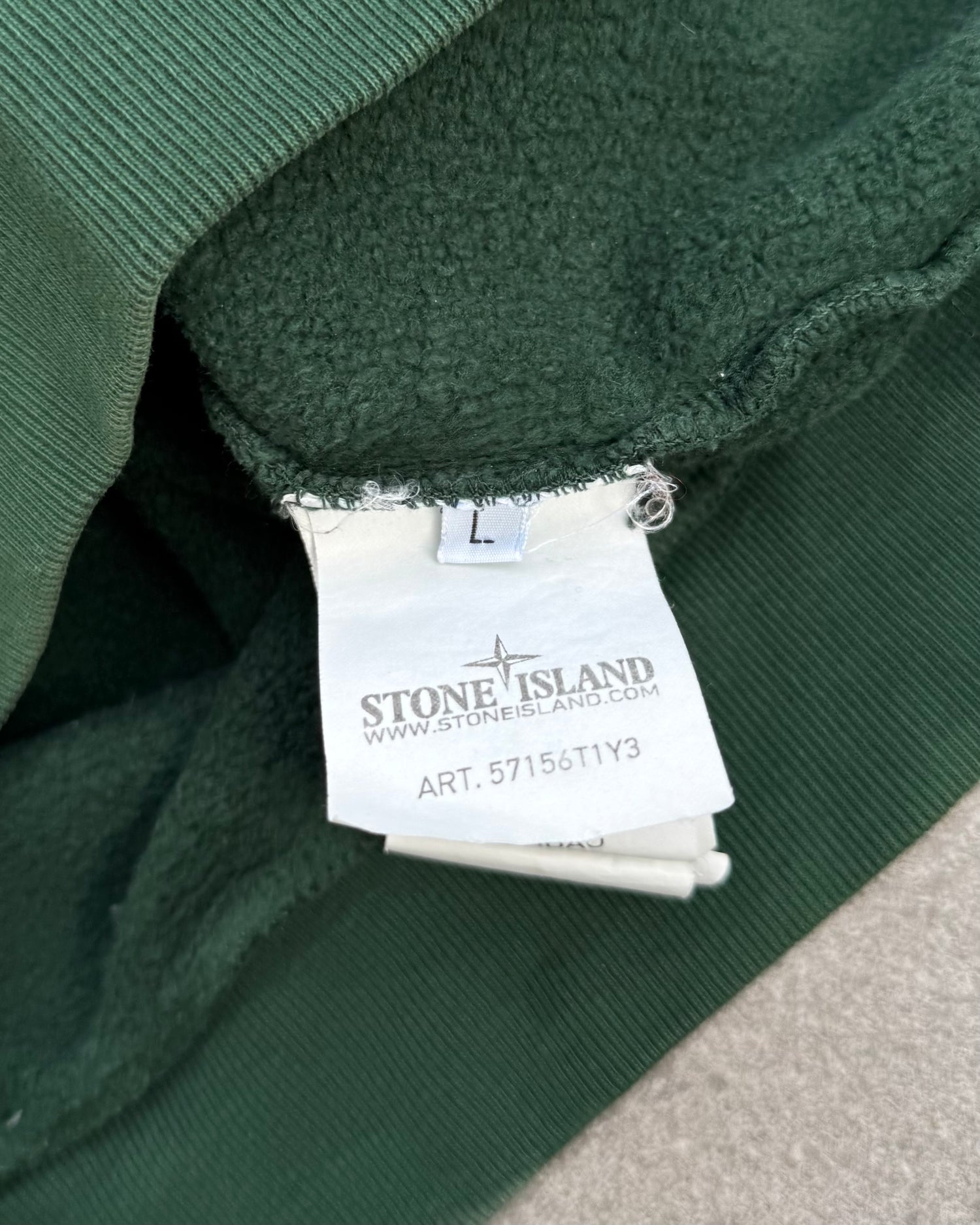 Stone Island 2012 30th Anni Compass Logo Hooded Sweatshirt [L]