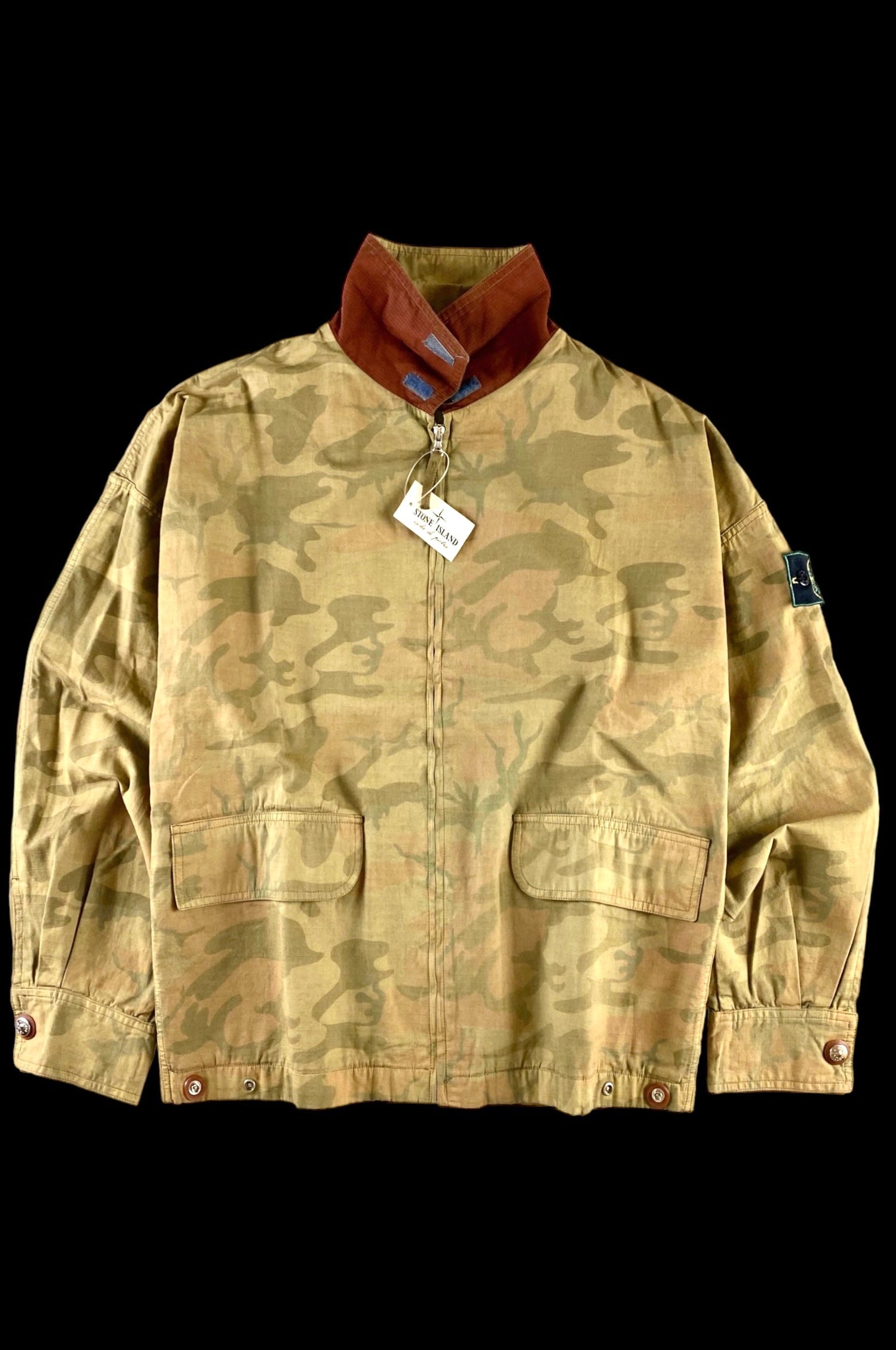 Stone Island 1989 Camouflage Carpenter Ice Jacket [M]