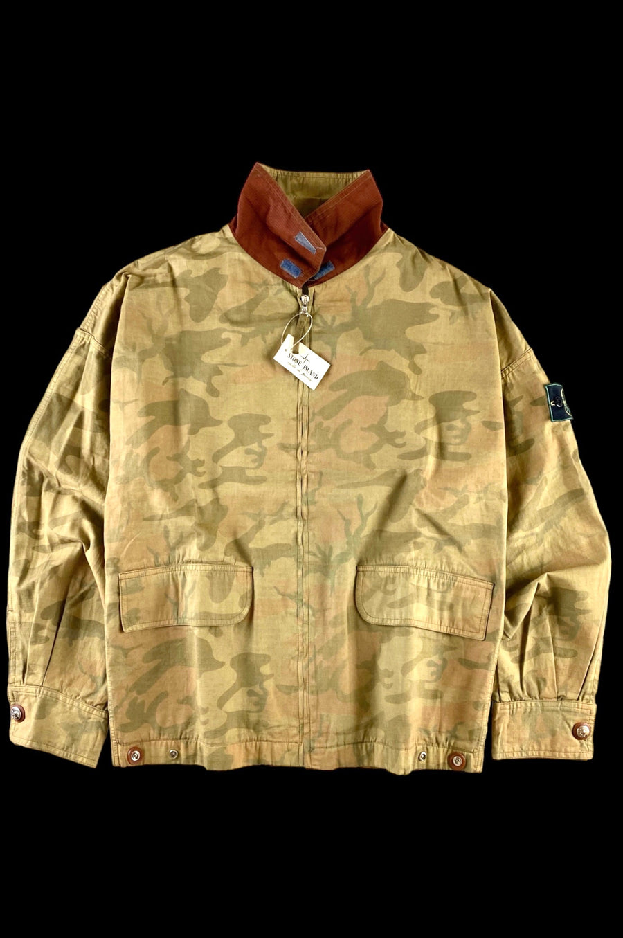 Stone Island 1989 Camouflage Carpenter Ice Jacket [M]