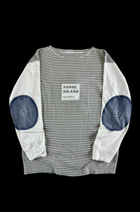 Stone Island 1980’s Striped Marina Long Sleeve [XL]