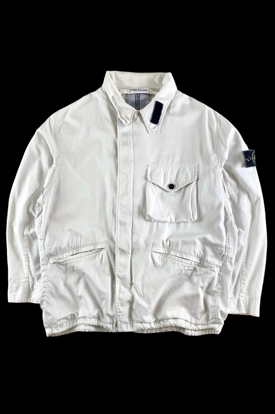 Stone Island 1996 Raso Gommato Jacket [L]