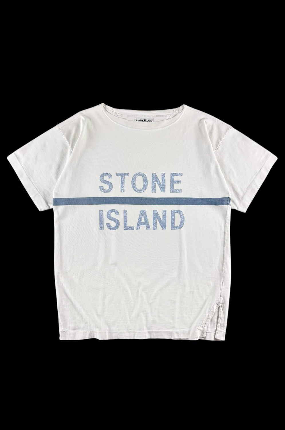 Stone Island 1990's Spellout T-Shirt [XL]