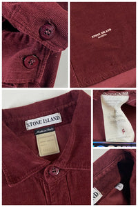Stone Island 1995 Marina Corduroy Casual Shirt [L]