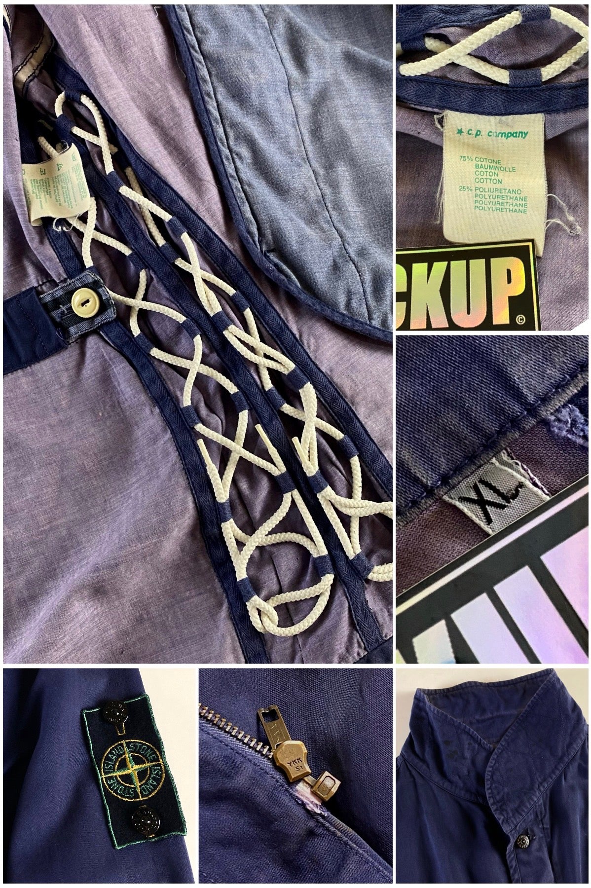 Stone Island 1986 Vertical Badge Marina Jacket [XL]