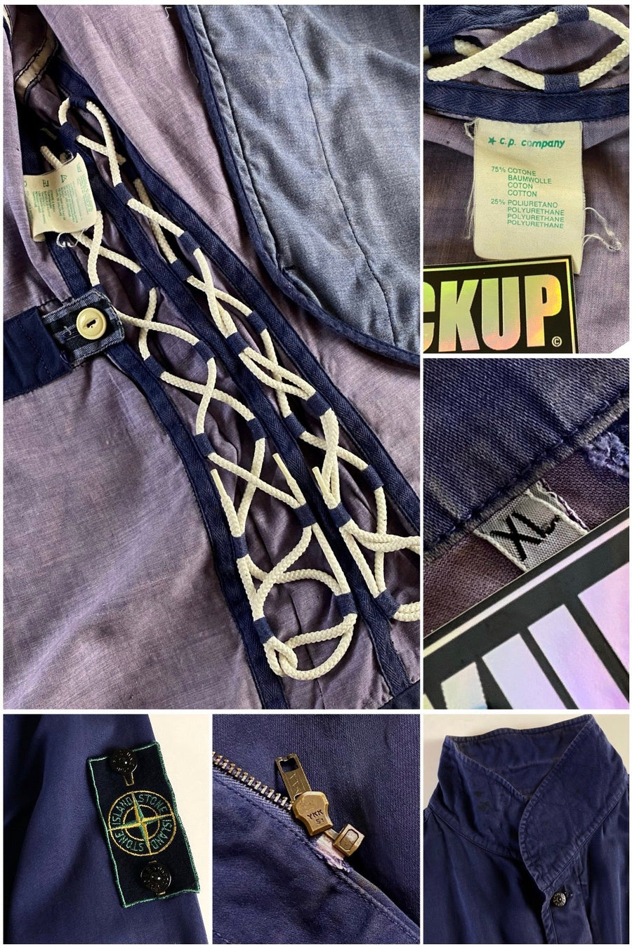 Stone Island 1986 Vertical Badge Marina Jacket [XL]