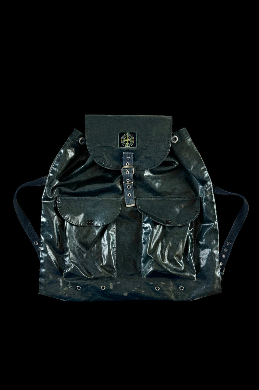 Stone Island 1987 PVC Glazed Silk Backpack