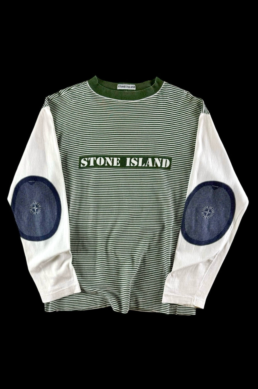 Stone Island 1988 Striped Long Sleeve T-Shirt [M]