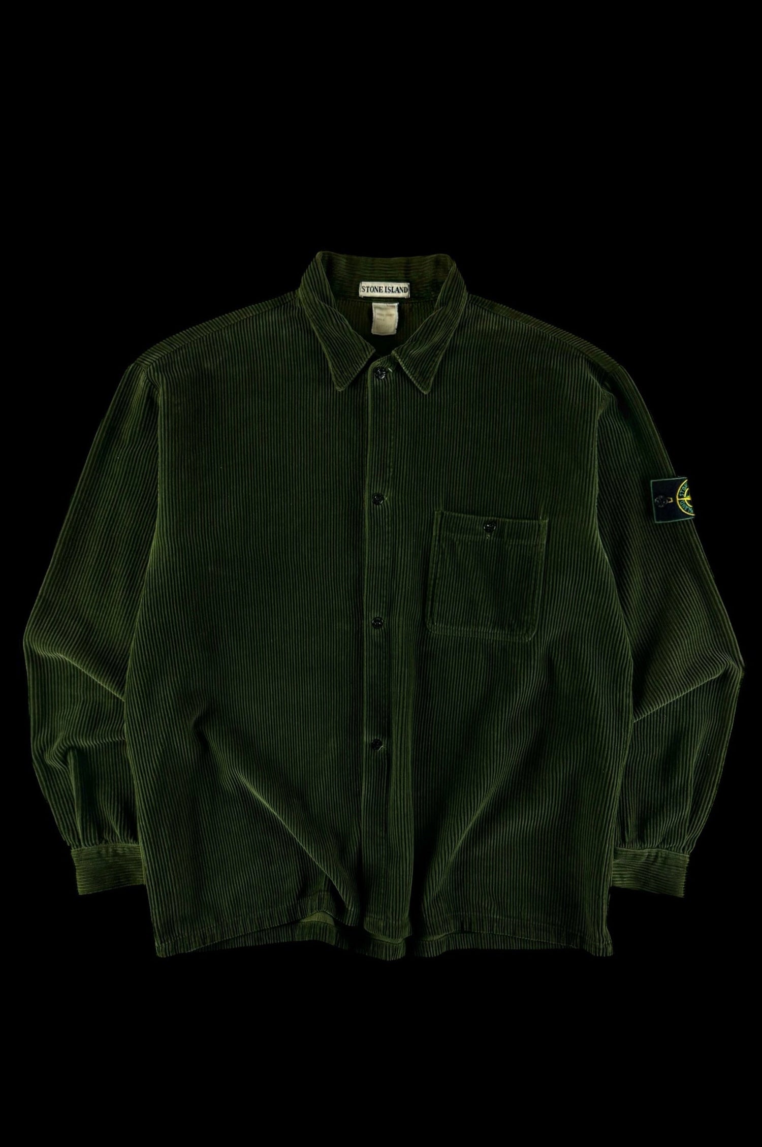 Stone Island 1996 Jumbo Corduroy Casual Shirt [XL]