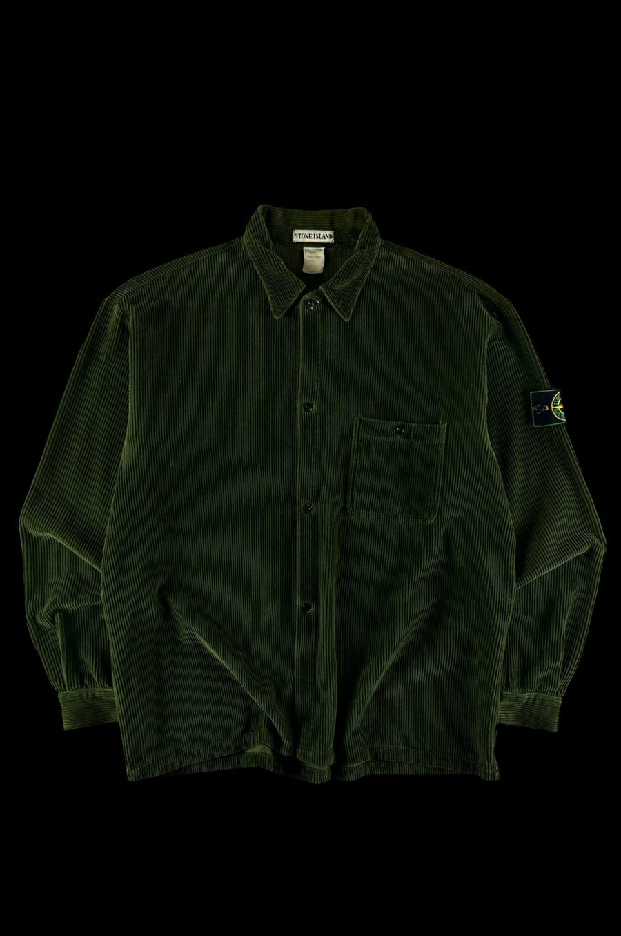 Stone Island 1996 Jumbo Corduroy Casual Shirt [XL]
