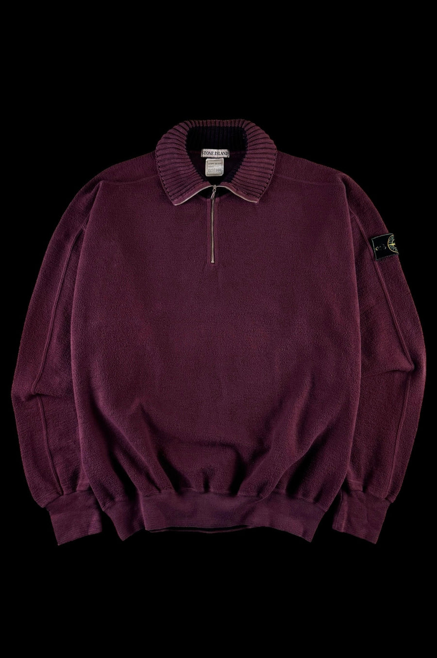 Stone Island 1988 1/4 Zip Fleece Pullover Sweater [XL]