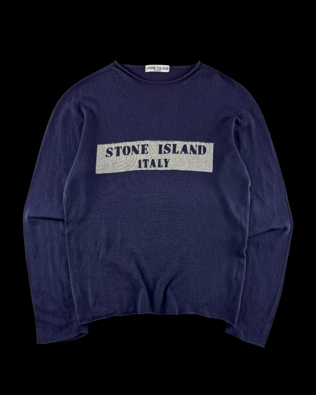 Stone Island 2000’s Italy Stencil Long Sleeve [M]