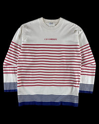 C.P. Company 1980’s Striped Long Sleeve T-Shirt [L]