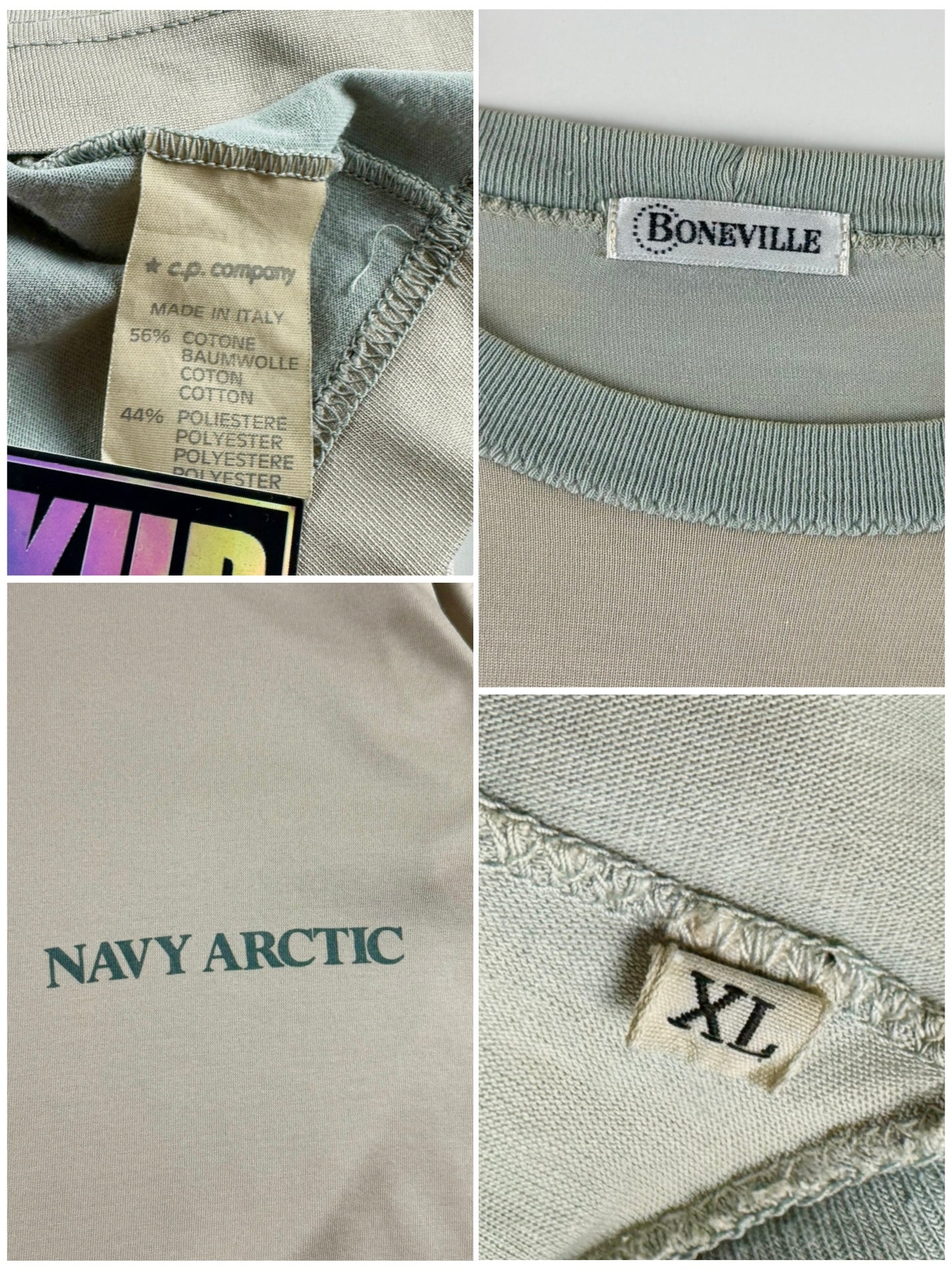 Boneville 1980’s Navy Arctic T-Shirt [XL]