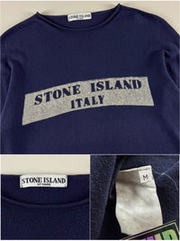 Stone Island 2000’s Italy Stencil Long Sleeve [M]