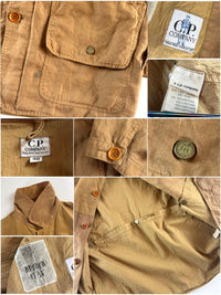 C.P. Company SS 1989 Rubber Flax Hunting Jacket [L]