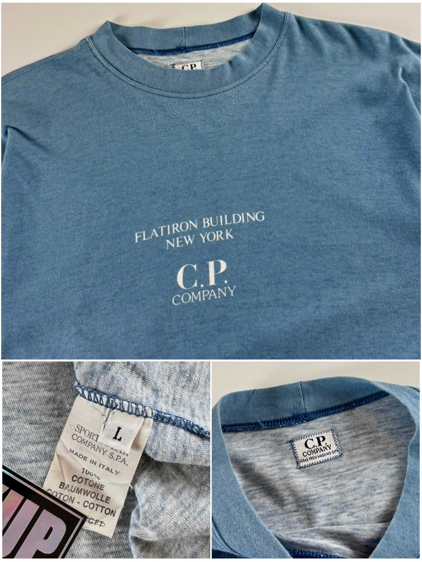 C.P. Company SS 1991 New York Flatiron Building T-Shirt [L]