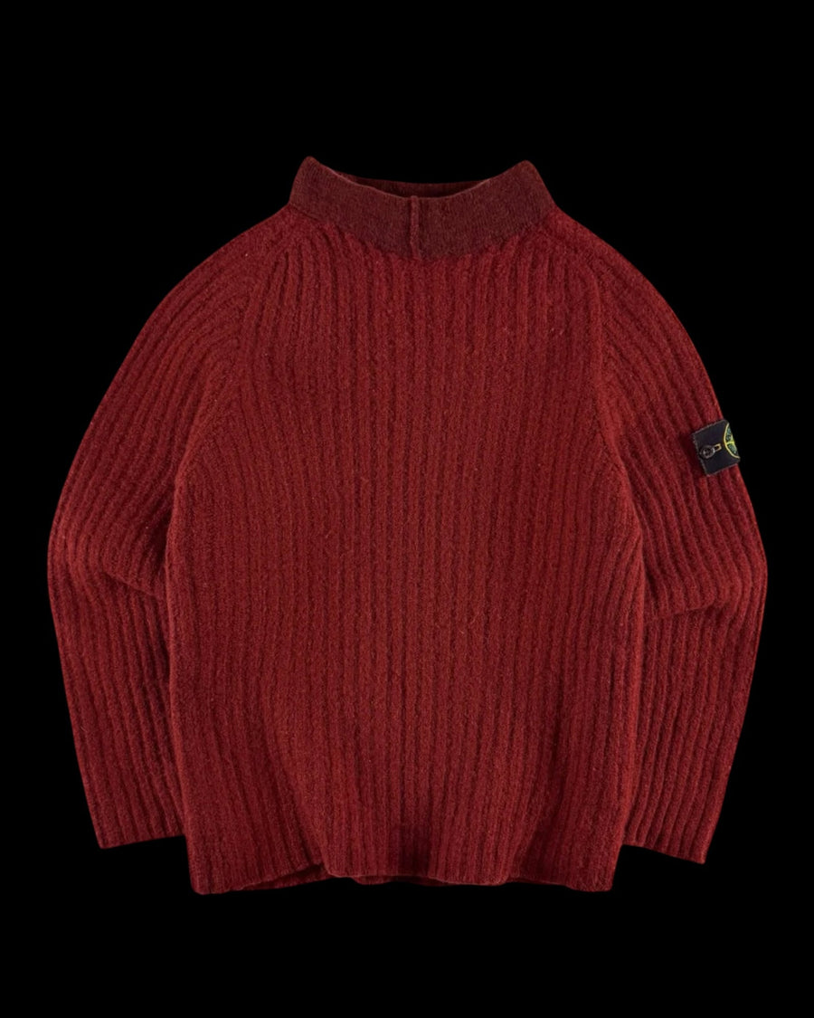 Stone Island AW 2002 Ribbed Knitted Sweater [S]