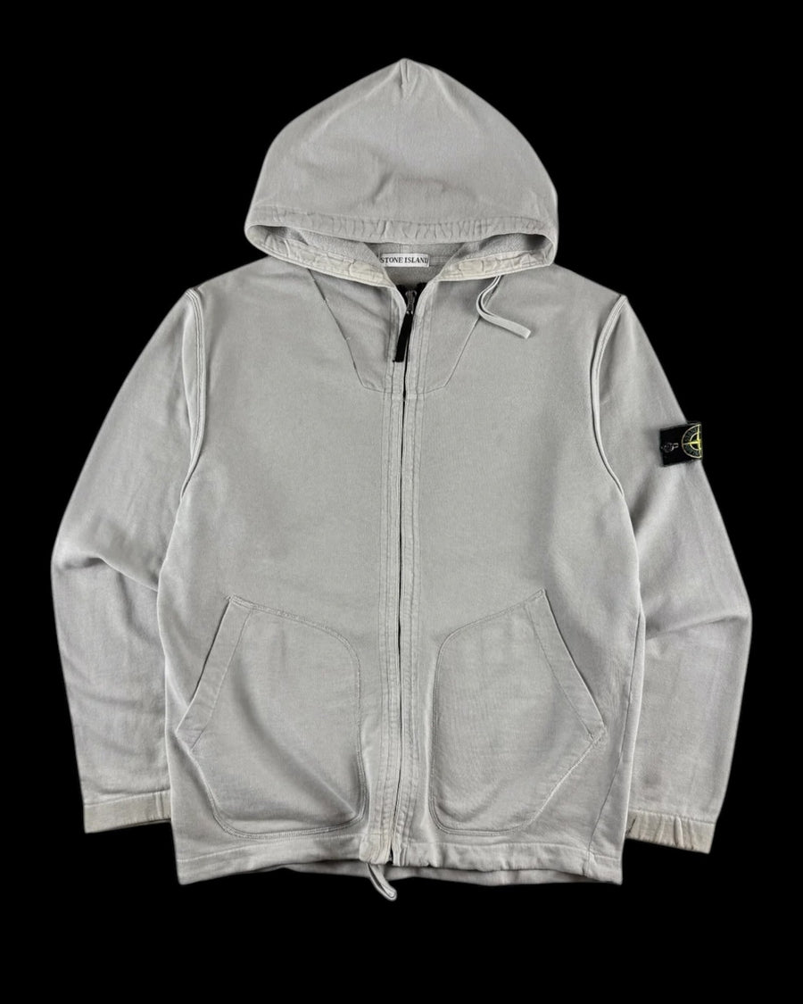 Stone Island SS 1999 Full Zip Hooded Sweatshirt [XL]