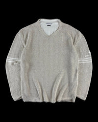 Stone Island SS 1998 Compass Logo Knitted Sweater [XL]