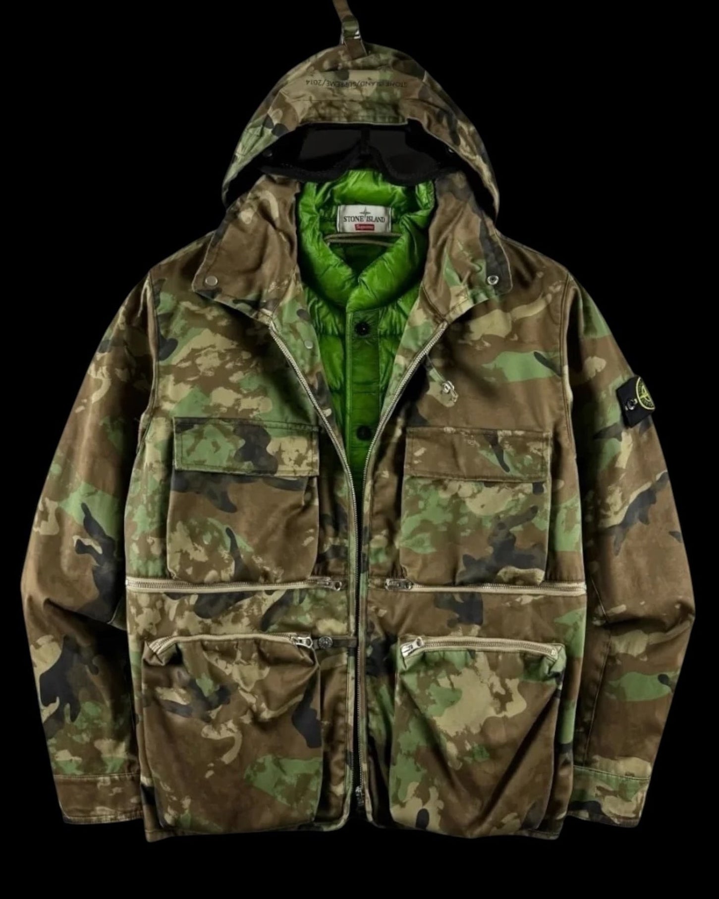 Supreme Camo Helicopter Jacket