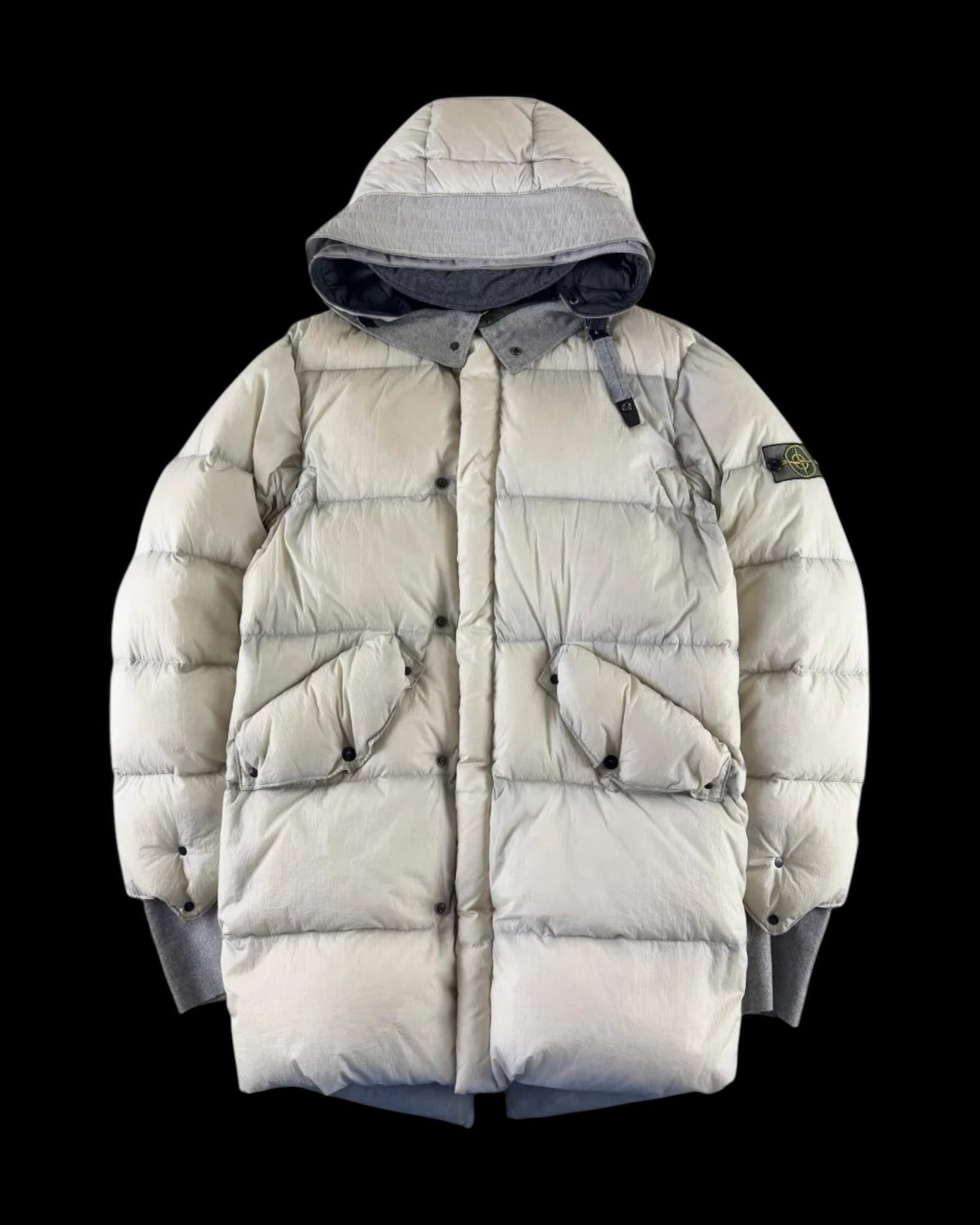 Stone Island AW 2006 Opaque Nylon Tela Down Puffer Jacket [M]