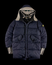Stone Island AW 2006 Opaque Nylon Tela Down Puffer Jacket [S]
