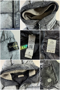 Stone Island 2017 Frost Dust Tela Nylon Down Puffer [L]