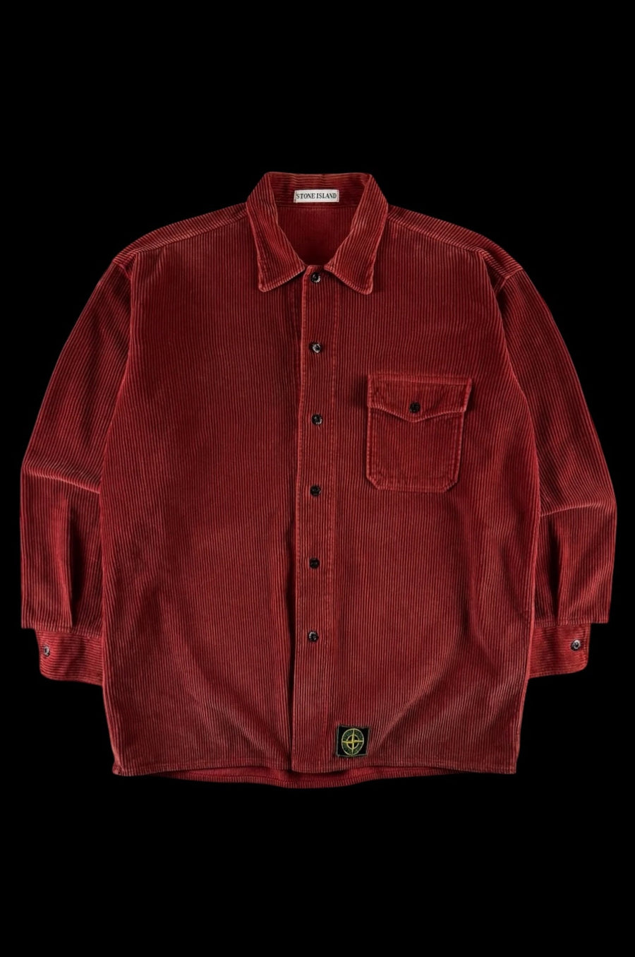 Stone Island 1992 Jumbo Corduroy Casual Shirt [L]