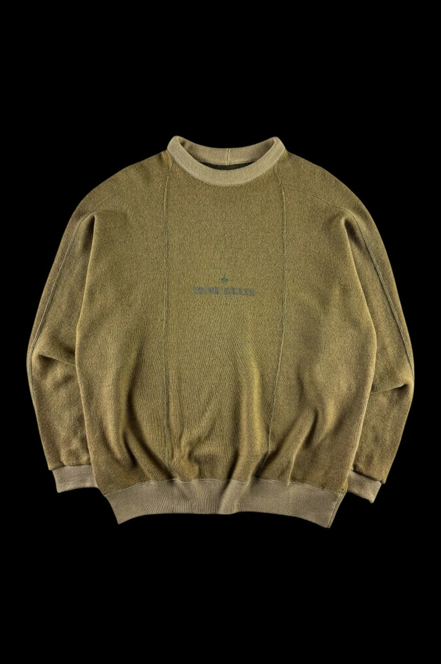 Stone Island AW 1988 Spellout Compass Sweater [L]