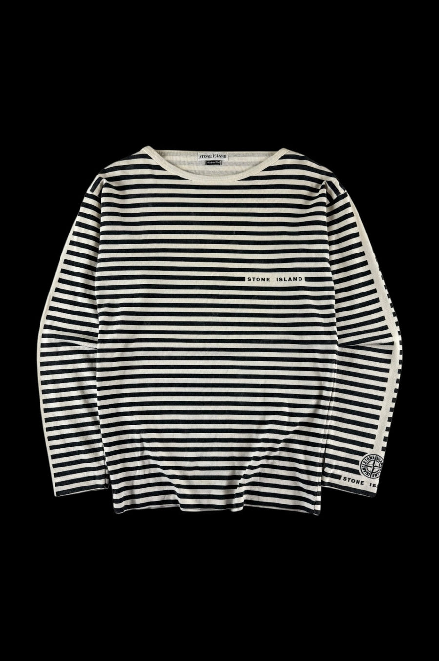 Stone Island 1990's Striped Long Sleeve [S]