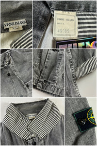 Stone Island 1986 Pigment Dyed Denim Carpenter Jacket [L]