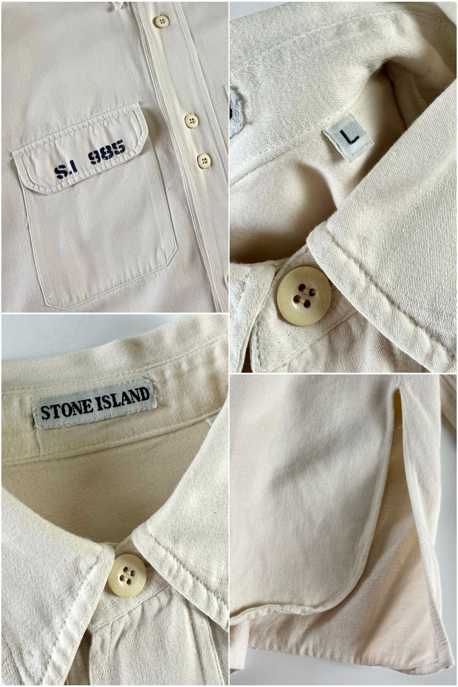 Stone Island 1985 Double Pocket Overshirt [L]
