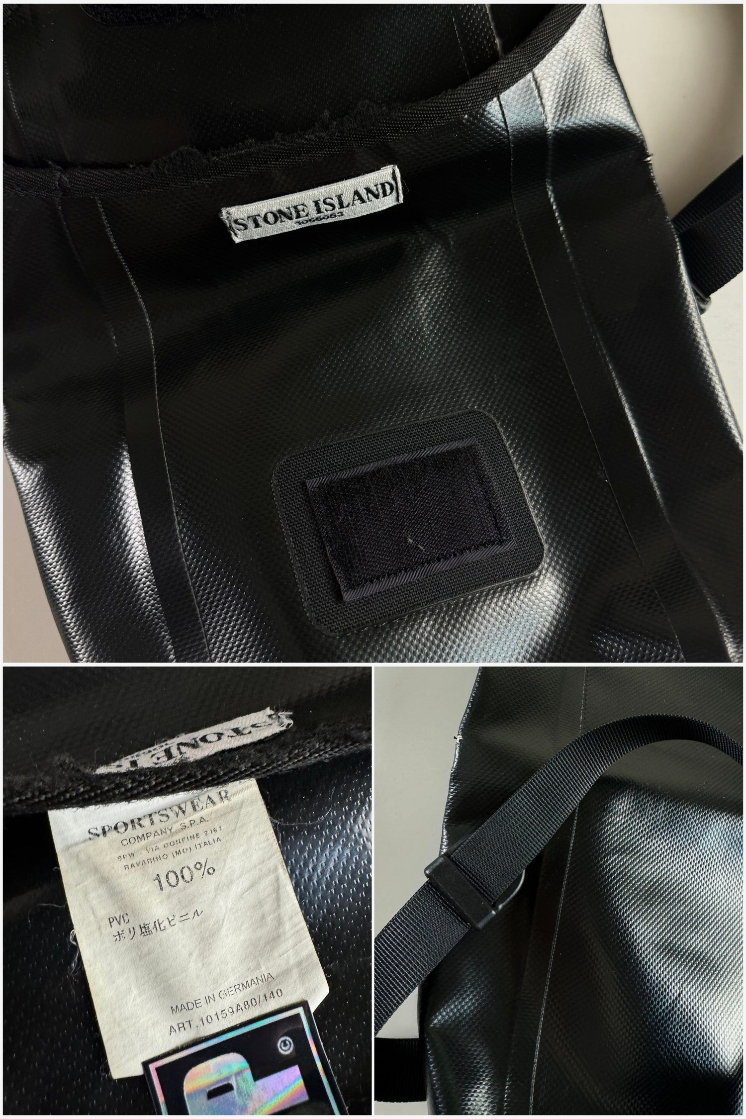 Stone Island 2010 PVC Waterproof Side Bag