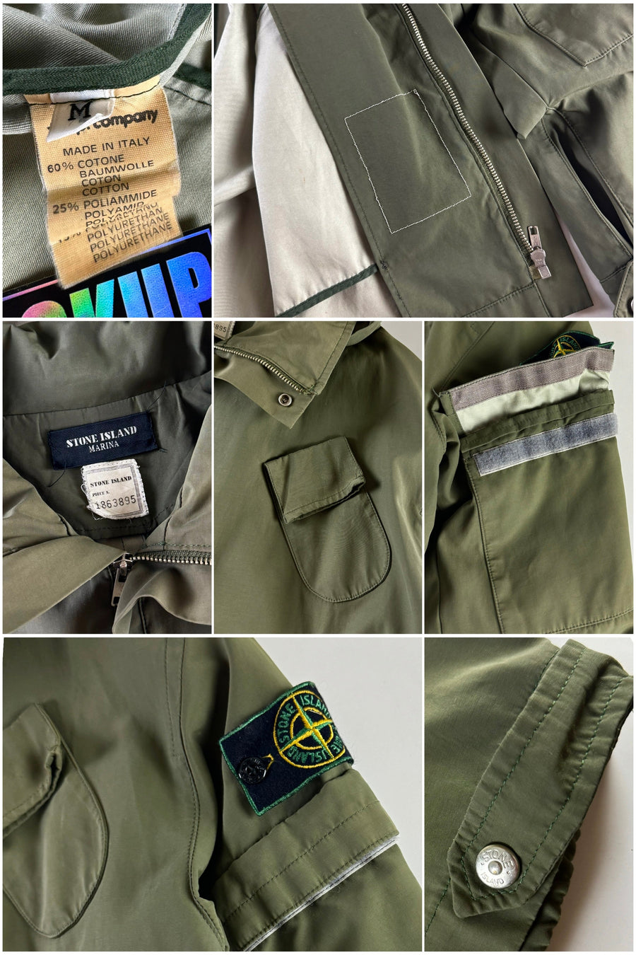 Stone Island 1988 No Season Safety Jacket [M]