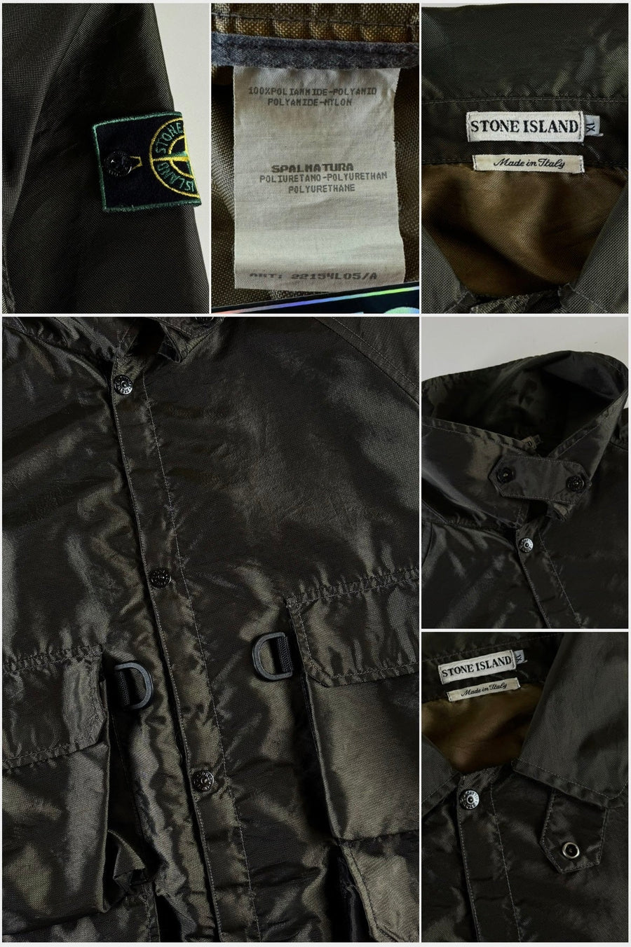Stone Island 1995 D-Ring Formula Steel Jacket [XL]