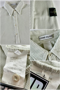 Stone Island 1994 Jumbo Corduroy Pullover Shirt [L]